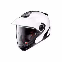 Nolan N40-5 GT 06 Classic N-Com Hybrid Helmet Metal White - L