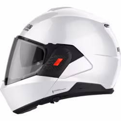 Nolan N120-1 Classic N-Com Modular Flip-Up Helmet Metal White - M