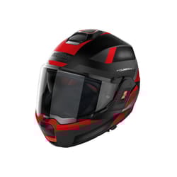 Nolan N120-1 Subway N-Com Modular Flip-Up Helmet Flat Black / Red - XXL