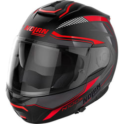 Nolan N100-6 Surveyor N-Com Modular Flip-Up Helmet Flat Black / Red - XL