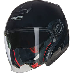 Nolan N40-5 06 Classico N-Com Jet Helmet, black, Size L for Men
