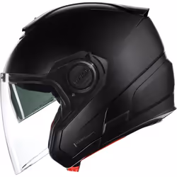 Nolan N40-5 06 Classico N-Com Jet Helmet, black, Size 2XS for Men