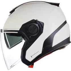 Nolan N40-5 06 Classico N-Com Jet Helmet, white, Size S for Men