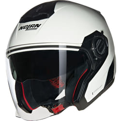 Nolan N40-5 06 Classico N-Com Jet Helmet, white, Size L for Men