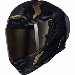 Nolan X-804 RS Ultra Carbon Aureo Helmet, black-brown-beige, Size M for Men
