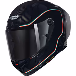 Nolan X-804 RS Ultra Carbon Asso Di Picche Helmet, black-white-red-green, Size XL for Men