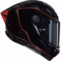 Nolan X-804 RS Ultra Carbon Asso Di Picche Helmet, black-red, Size M for Men