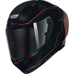 Nolan X-804 RS Ultra Carbon Asso Di Picche Helmet, black-red, Size L for Men