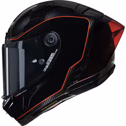 Nolan X-804 RS Ultra Carbon Asso Di Picche Helmet, black-red, Size XL for Men