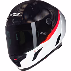 Nolan X-804 RS Ultra Carbon D.O.C. Helmet, black-white, Size M for Men