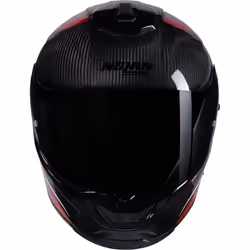Nolan X-903 Ultra Carbon Intrigo N-Com Helmet, black-white-red, Size M for Men