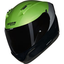 Nolan N60-6 Verniciatura Speciale Helmet, black-grey-green, Size M for Men