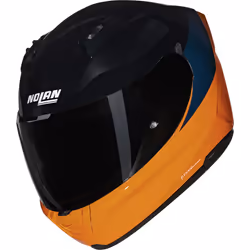Nolan N60-6 Verniciatura Speciale Helmet, black-blue-orange, Size XL for Men