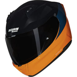 Nolan N60-6 Verniciatura Speciale Helmet, black-blue-orange, Size XL for Men