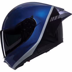 Nolan N60-6 Sport Verniciatura Speciale Helmet, black-blue-silver, Size S for Men