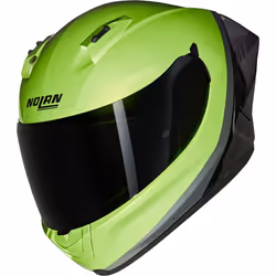 Nolan N60-6 Sport Verniciatura Speciale Helmet, black-grey-green, Size XS for Men