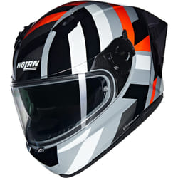 Nolan N60-6 Sport Dinamico Helmet, black-grey-orange, Size L for Men