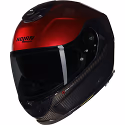 Nolan X-903 Ultra Carbon Verniciatura Speciale N-Com Helmet, black-red, Size XL for Men