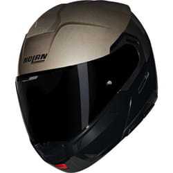 Nolan N90-3 06 Verniciatura Speciale N-Com Helmet, black-beige, Size S for Men
