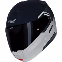 Nolan N90-3 06 Verniciatura Speciale N-Com Helmet, black-white-beige, Size XL for Men
