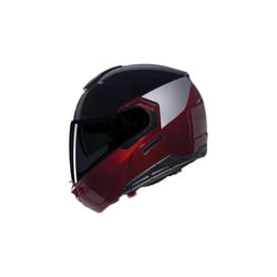 Nolan N90-3 06 Verniciatura Speciale N-Com Helmet, black-red, Size XL for Men