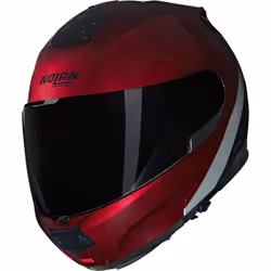 Nolan N100-6 Verniciatura Speciale N-Com Helmet, black-red, Size S for Men