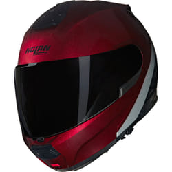 Nolan N100-6 Verniciatura Speciale N-Com Helmet, black-red, Size S for Men
