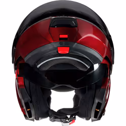 Nolan N100-6 Verniciatura Speciale N-Com Helmet, black-red, Size XL for Men
