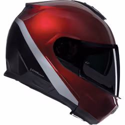 Nolan N100-6 Verniciatura Speciale N-Com Helmet, black-red, Size XL for Men