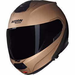 Nolan N100-6 Verniciatura Speciale N-Com Helmet, black-beige, Size S for Men