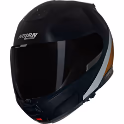 Nolan N100-6 Verniciatura Speciale N-Com Helmet, black-brown-beige, Size L for Men