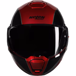 Nolan N120-1 Verniciatura Speciale N-Com Helmet, black-red, Size M for Men