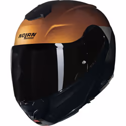 Nolan X-1005 Ultra Carbon Verniciatura Speciale N-Com Helmet, black-brown-beige, Size M for Men
