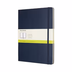 Moleskine Classic Notebook, Monochromatic, Blue, Matt, 70 g/m², Hardcover, Adult