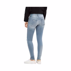 DIESEL SLANDY 084MT Womens Denim Jeans Distressed Trouser Casual Blue Pant Italy - W27 L32