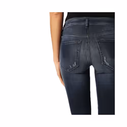DIESEL SLANDY 084MZ Womens Denim Jeans Super Slim Faded Trouser Casual Blue Pant - W24
