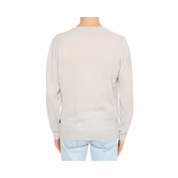 DIESEL K RENOIR Mens Sweatshirts Crew Neck Pullover Warm Casual Grey Jumper M L - L