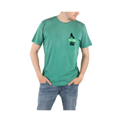 DIESEL T JOE ST 0BARK Mens T-shirt Printed Green Tee - XS