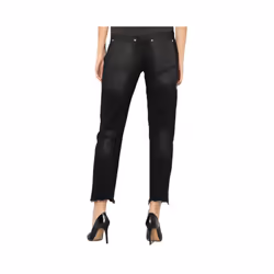 DIESEL DE CLAIRY 0KARE Womens Denim Jeans Distressed Trousers Casual Black Pants - W26 L26