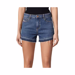 DIESEL DE SABY 0KARG Women Denim Jeans Shorts Raw edge Vintage Slim Sexy Shorts - W25
