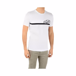 DIESEL BLACK GOLD TY STRIPESCAR Mens T-Shirt Short Sleeve Crew Neck Casual Tee - XS