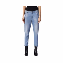 DIESEL FAYZA EVO 084QN Womens Denim Jeans Casual Pants Relaxed Boyfriend Trouser - W26 L32