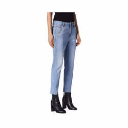 DIESEL FAYZA EVO 084QN Womens Denim Jeans Casual Pants Relaxed Boyfriend Trouser - W26 L32