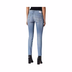 DIESEL SANDY 084RH Womens Denim Jeans Faded Regular Slim Fit Casual Blue Pants - W24