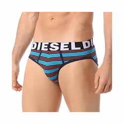 DIESEL UMBER ANDER Mens Bikini Briefs Swim Boxer Trunks Cotton 3x Pack Underwear - 2XL
