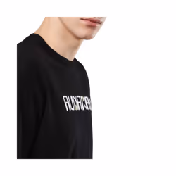 DIESEL T JUST ZD 0SAYP 900 Mens T-shirt Graphic Print Crew Neck Summer Black Tee - M