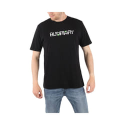 DIESEL T JUST ZD 0SAYP 900 Mens T-shirt Graphic Print Crew Neck Summer Black Tee - S