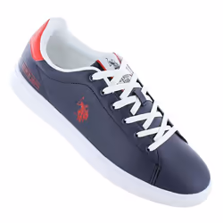 U.s. Polo Assn. Byron - Herren Sneakers Schuhe Blau 001-dbl-red10 Original - blue, EU 43 US 9.5