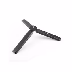 For DJI Osmo Pocket 3 / Insta360 X4 PULUZ Aluminum Alloy Metal Tripod (Black)