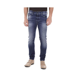 DIESEL TEPPHAR R39M0 Mens Denim Jeans Regular Fit Straight Leg Casual Blue Pants - W30 L32